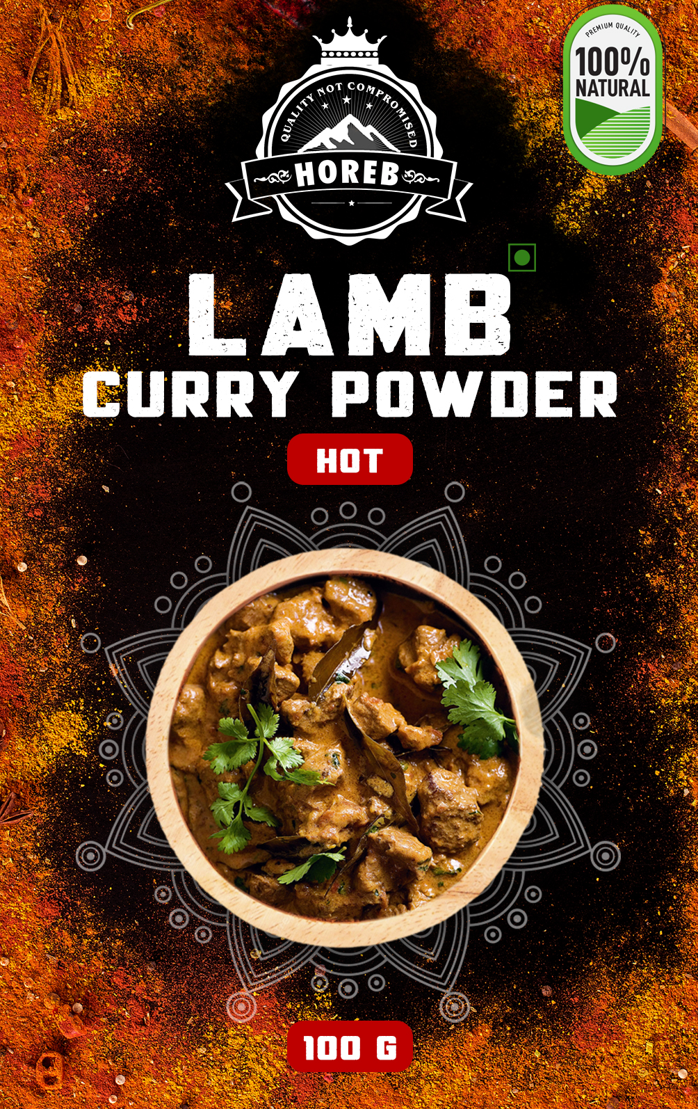 Lamb Curry Hot - Front